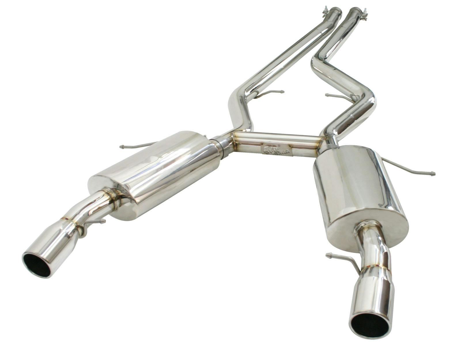 AFE 49-36301 MACH Force-Xp 2-3/4 IN 304 Stainless Steel Cat-Back Exhaust System