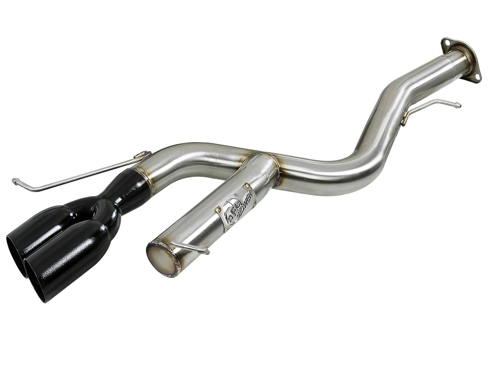 AFE 49-36302-B MACH Force-Xp 3 IN 304 Stainless Steel Axle-Back Exhaust System w/Black Tip