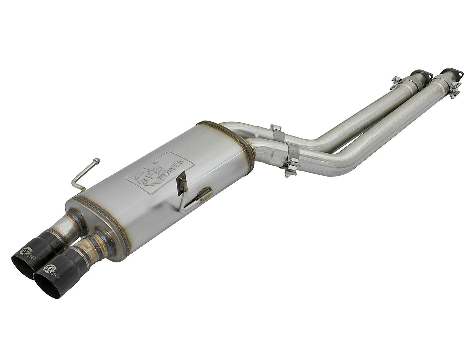 AFE 49-36332-B MACH Force-Xp Stainless Steel Cat-Back Exhaust System w/ Black Tip