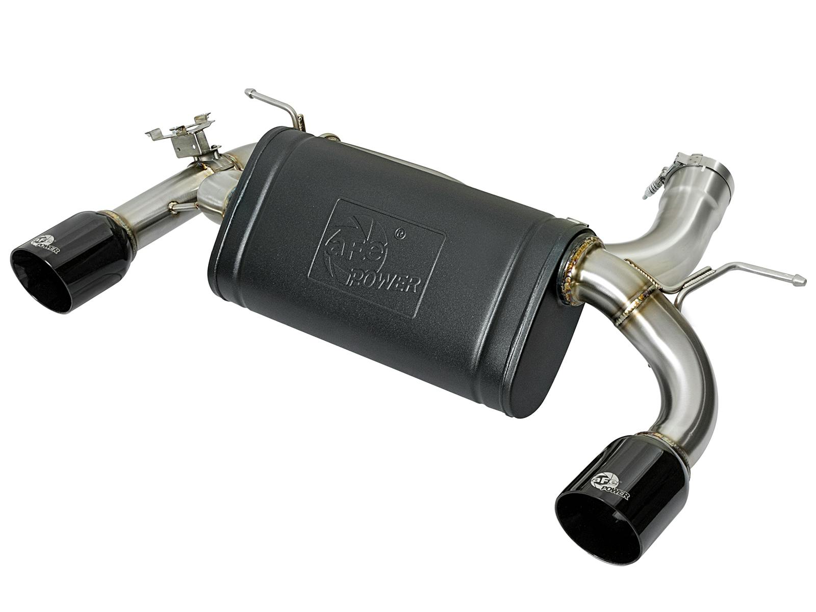 AFE 49-36335-B MACH Force-Xp Axle-Back Stainless Steel Exhaust System w/Black Tip