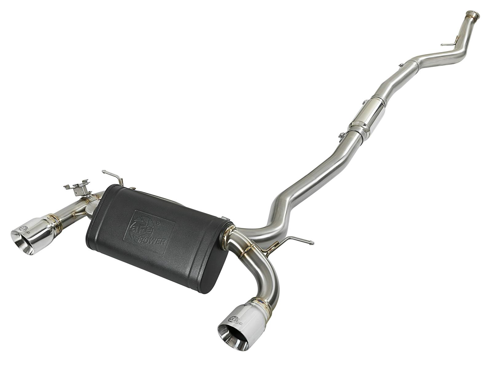 AFE 49-36340-P MACH Force-Xp 304 Stainless Steel Cat-Back Exhaust System w/Polished Tips