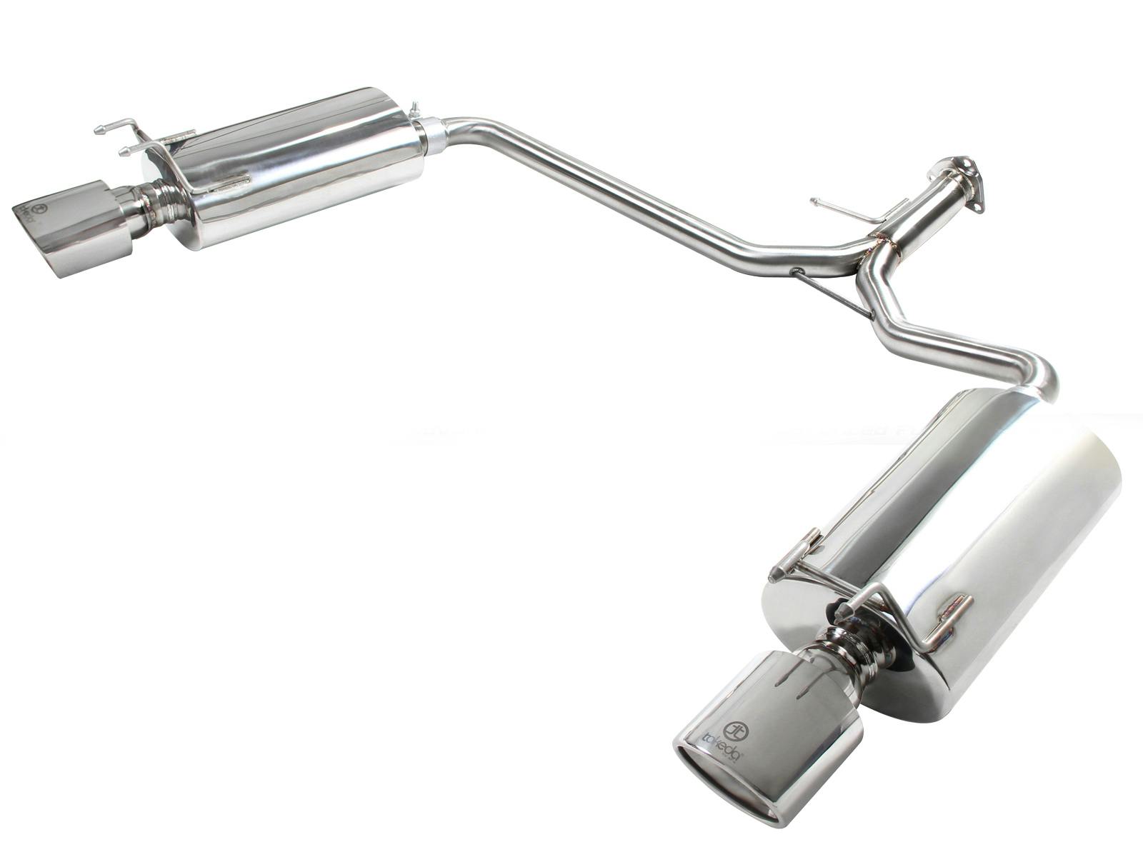 AFE 49-36607 Takeda 2-1/4 IN to 1-3/4 IN 304 Stainless Steel Axle-Back Exhaust System