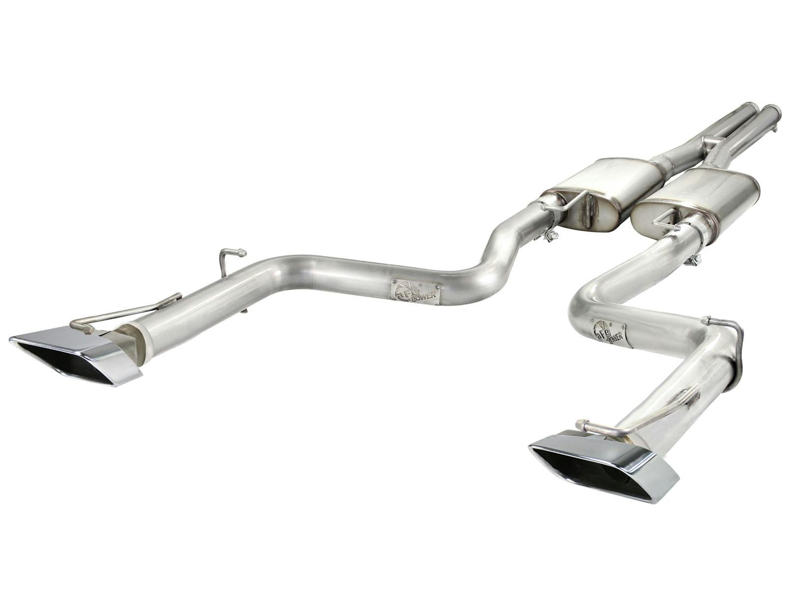 AFE 49-42028 MACH Force-Xp 3 IN 409 Stainless Steel Cat-Back Exhaust System