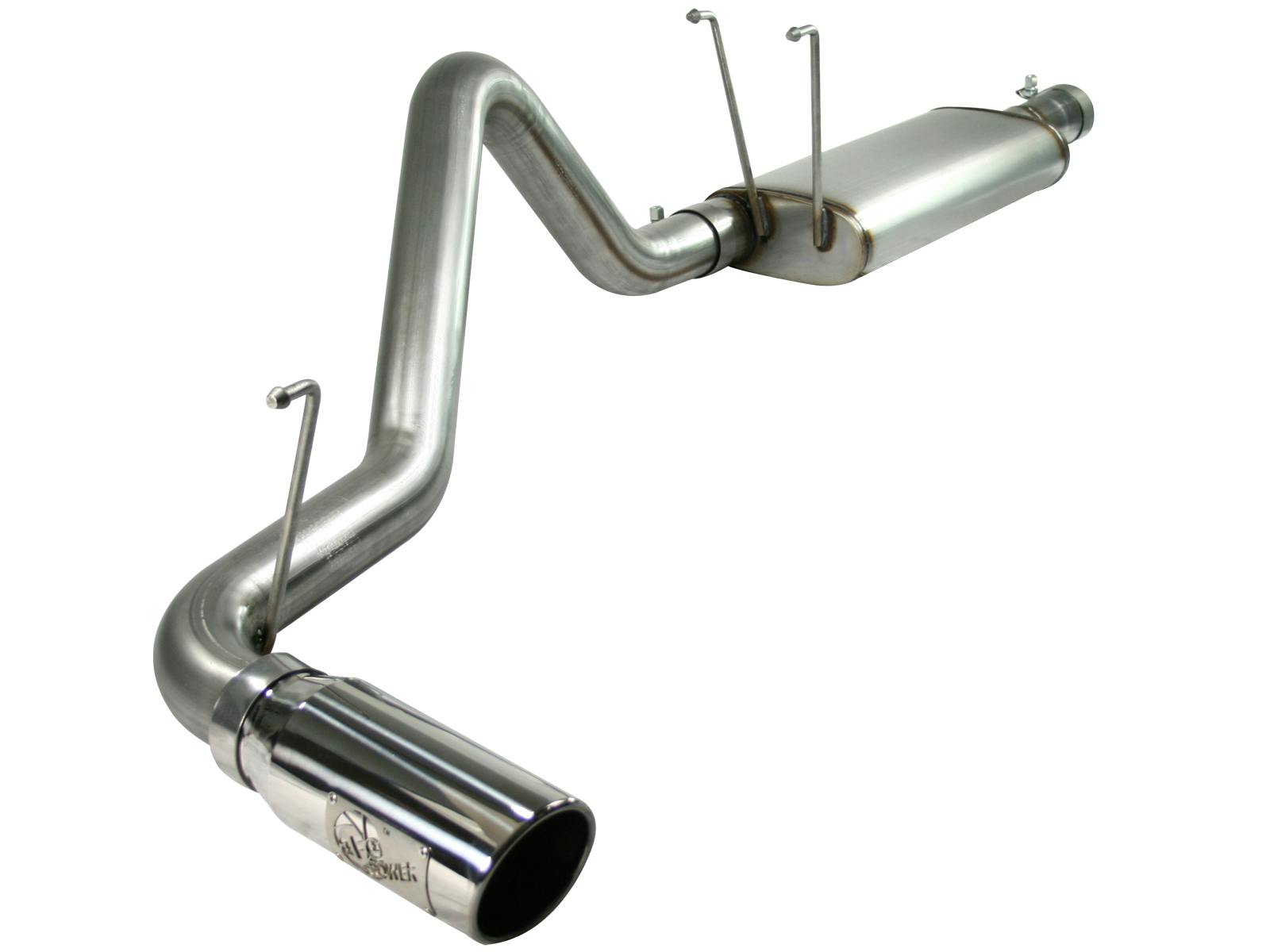 AFE 49-42031-P Mach Force-Xp 3 IN Cat-Back Exhaust System with Dual Polished Tips