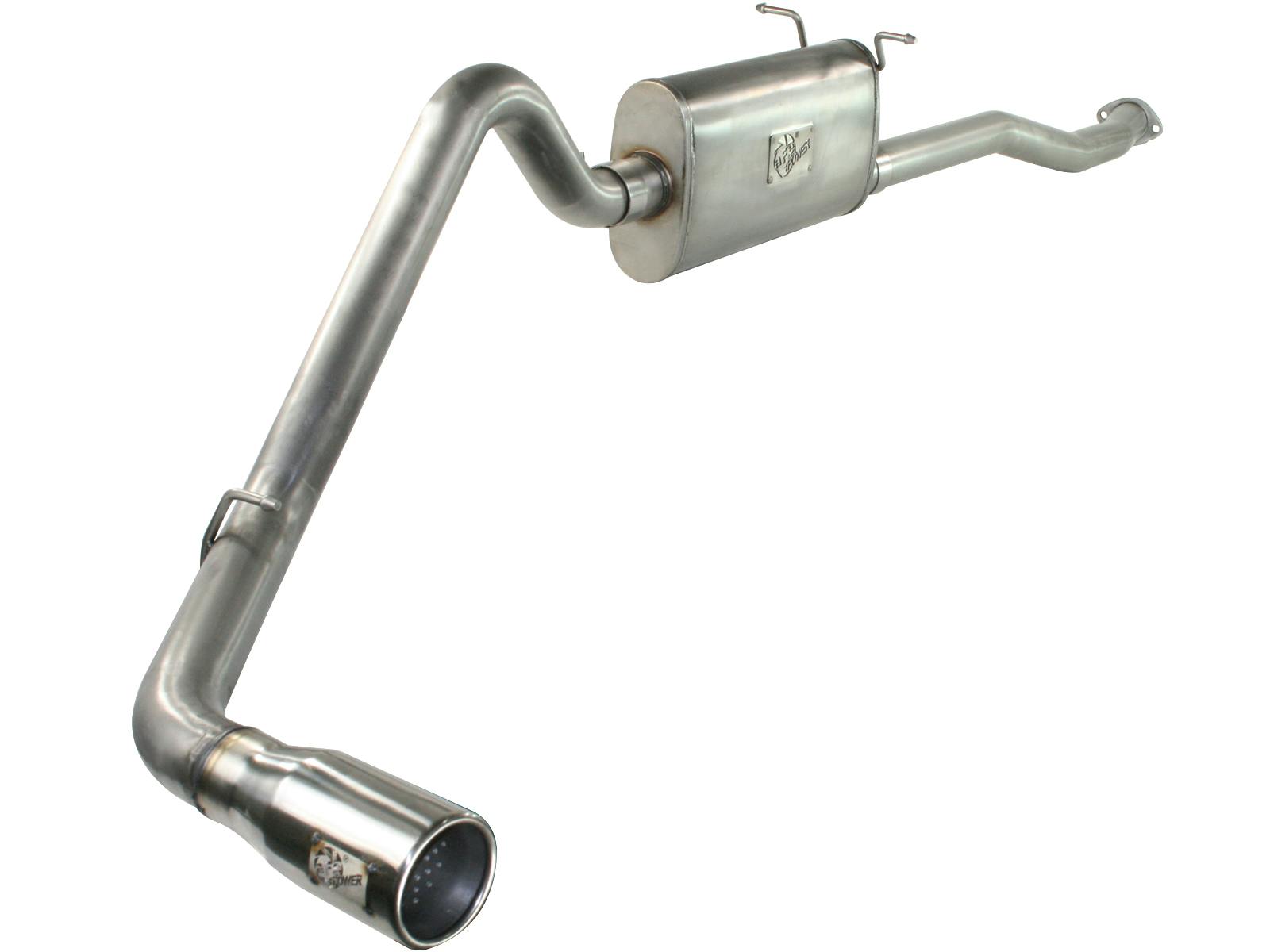 AFE 49-43042-1 MACH Force-Xp 2-1/2 IN 409 Stainless Steel Cat-Back Exhaust System