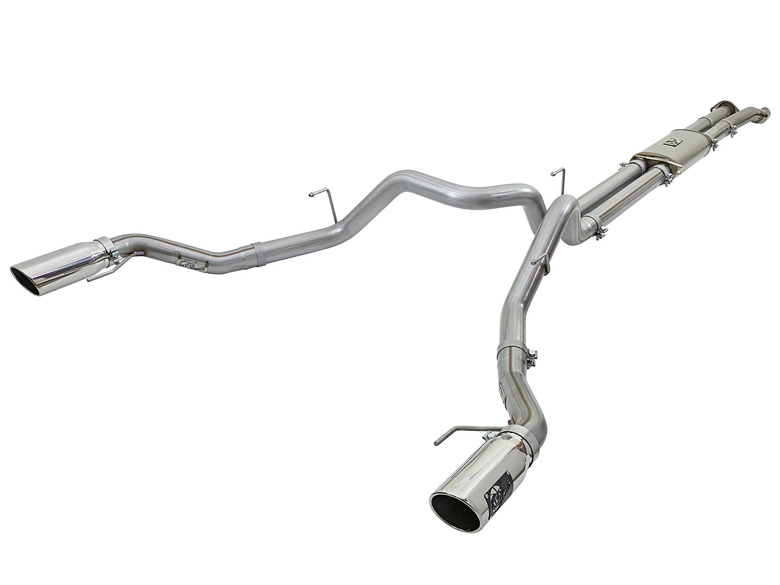 AFE 49-43045-P MACH Force-Xp 3 IN 409 Stainless Steel Cat-Back Exhaust System w/Polished Tip