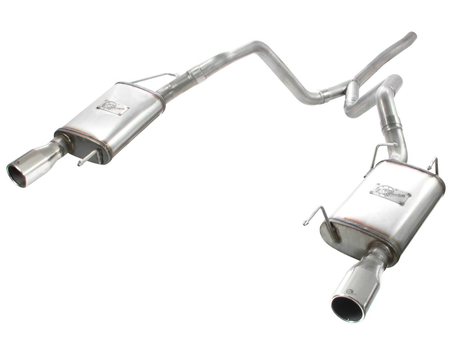 AFE 49-43047 MACH Force-Xp 2-1/2 IN 409 Stainless Steel Cat-Back Exhaust System
