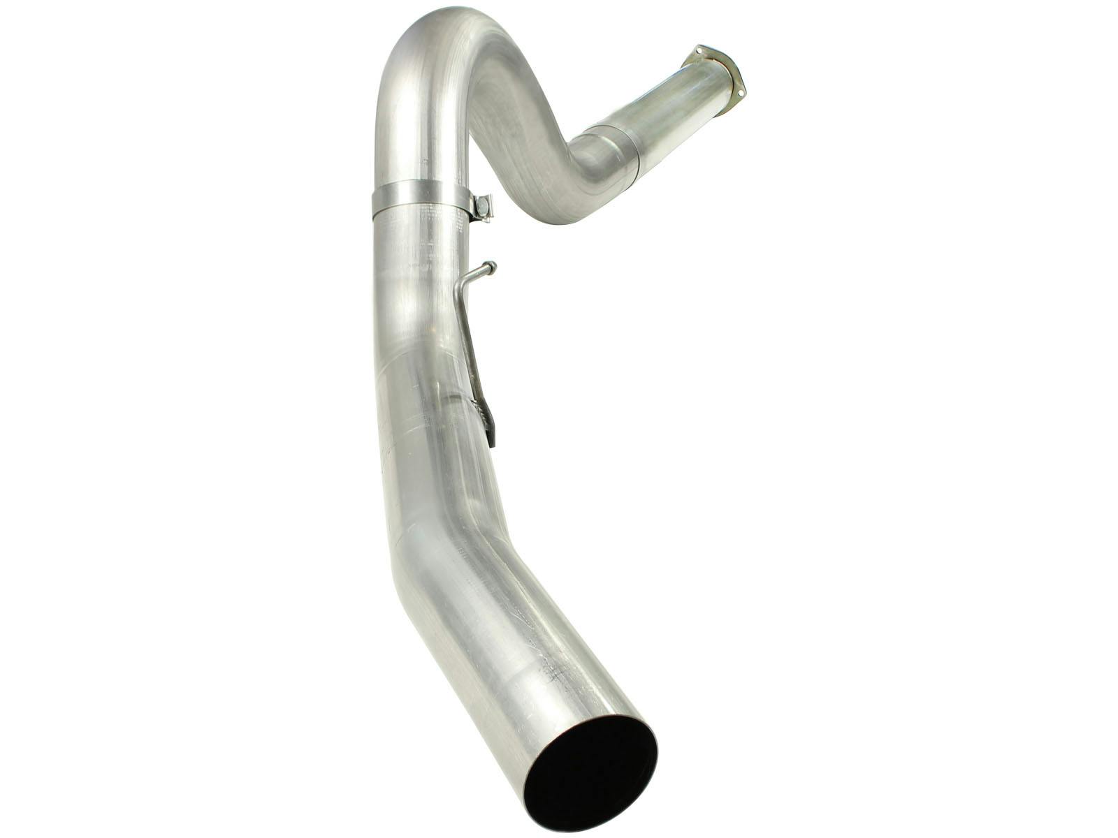 AFE 49-43055 Large Bore-HD 5 IN 409 Stainless Steel DPF-Back Exhaust System