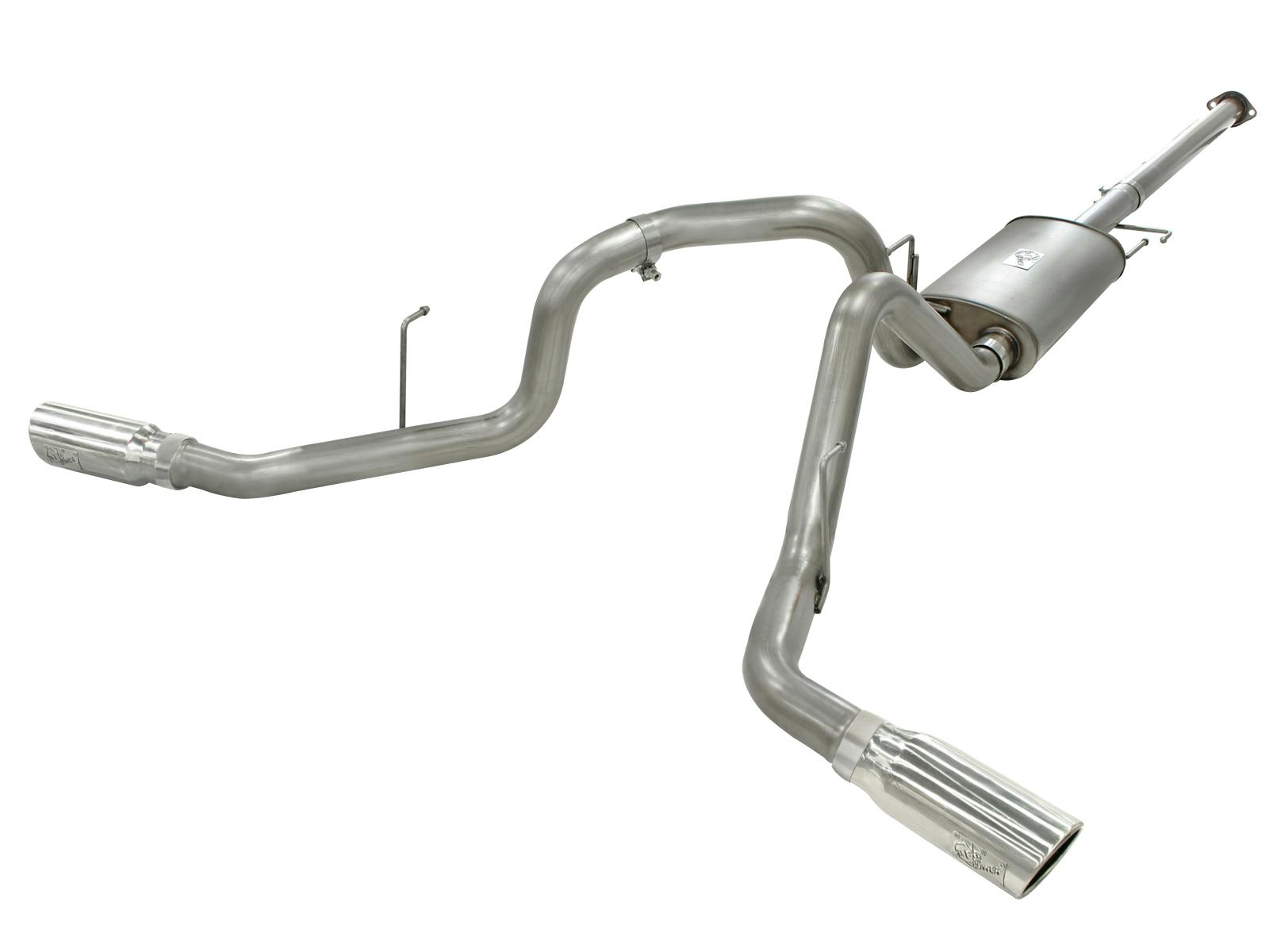 AFE 49-43056-P MACH Force-Xp 3 IN 409 Stainless Steel Cat-Back Exhaust System w/Polished Tip