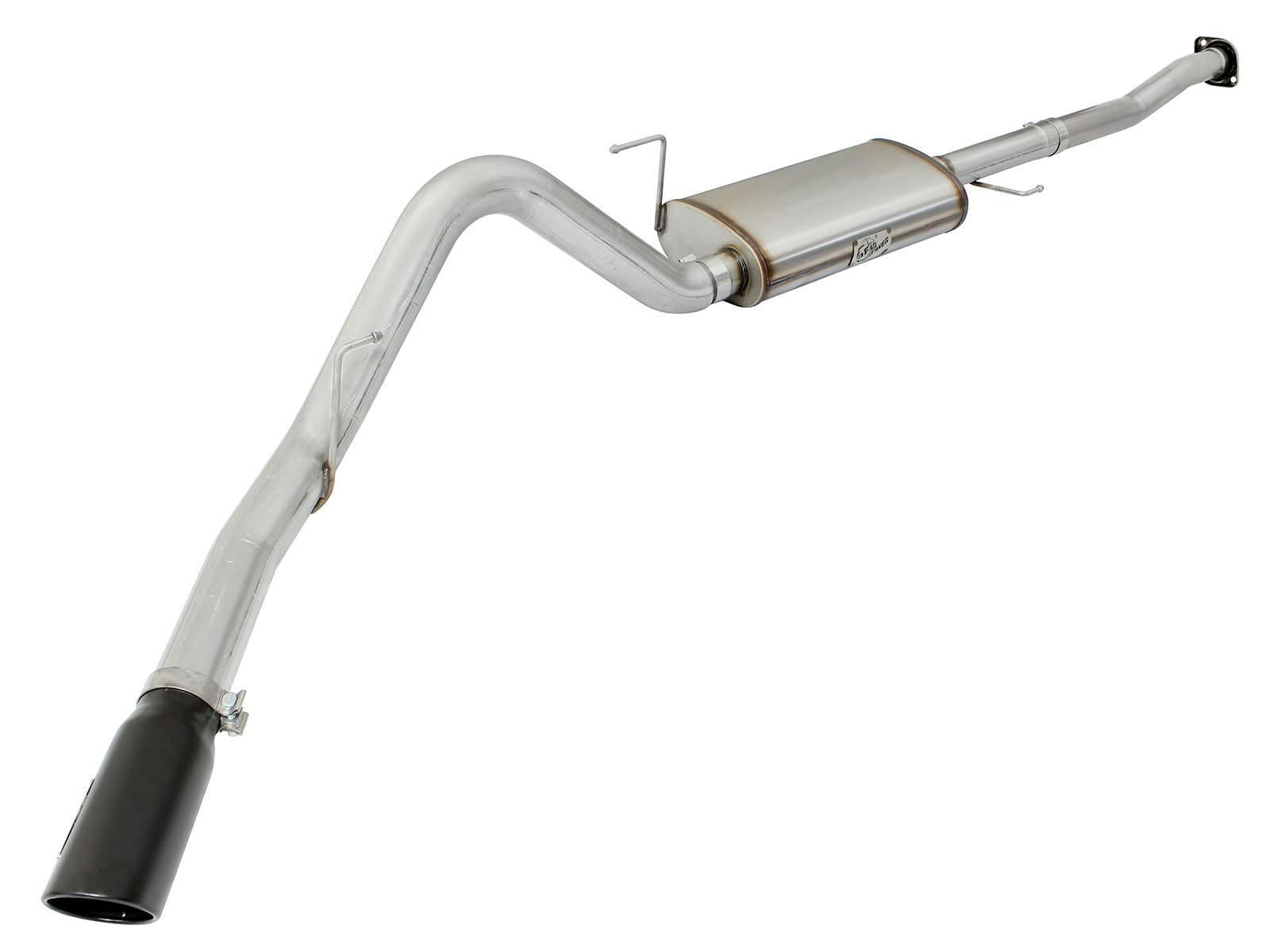 AFE 49-43073-B MACH Force-Xp 3 IN to 3-1/2 IN 409 Stainless Steel Cat-Back Exhaust w/ Black T
