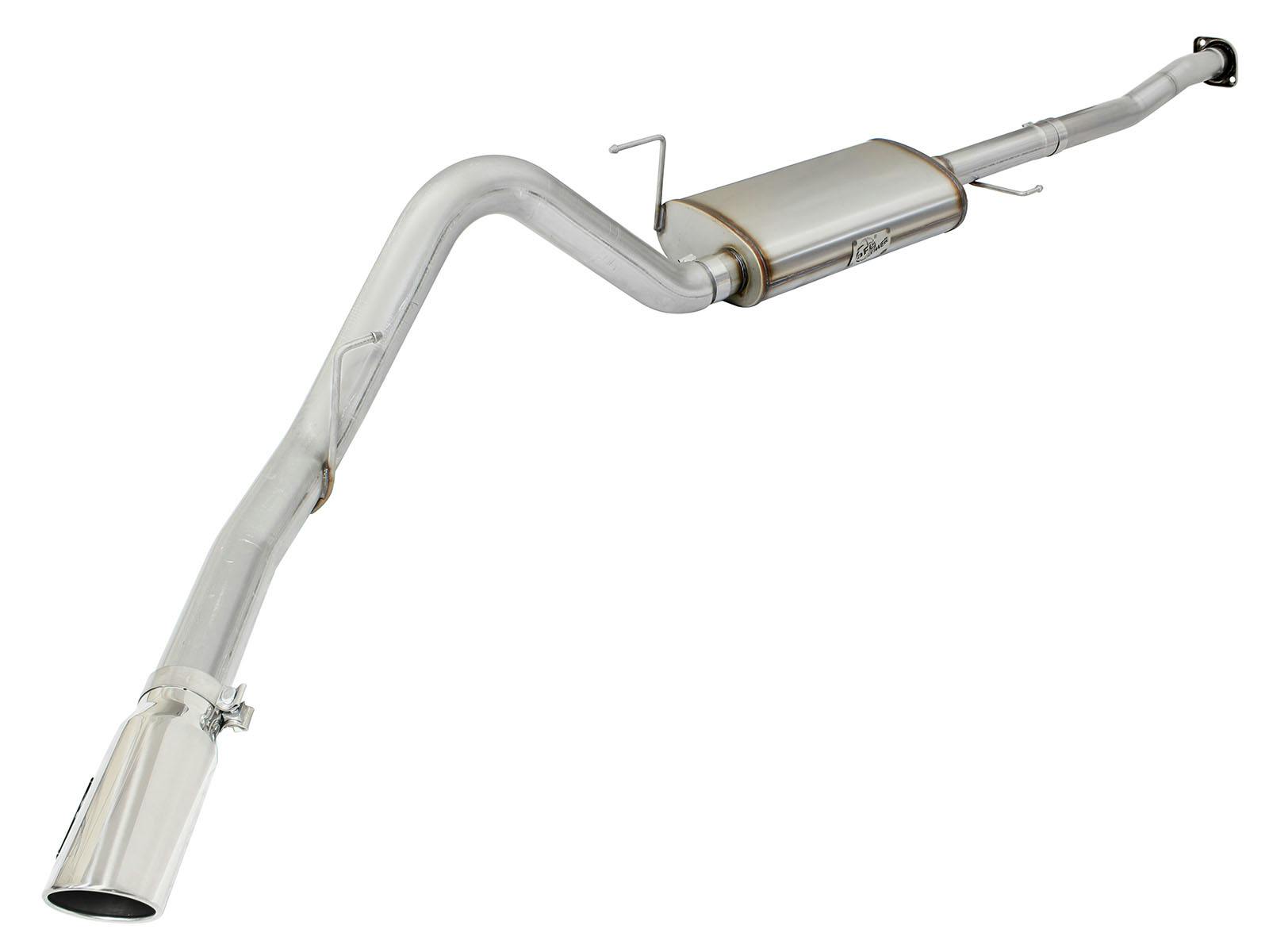 AFE 49-43073-P MACH Force-Xp 3 IN to 3-1/2 IN 409 Stainless Steel Cat-Back Exhaust w/Polish T