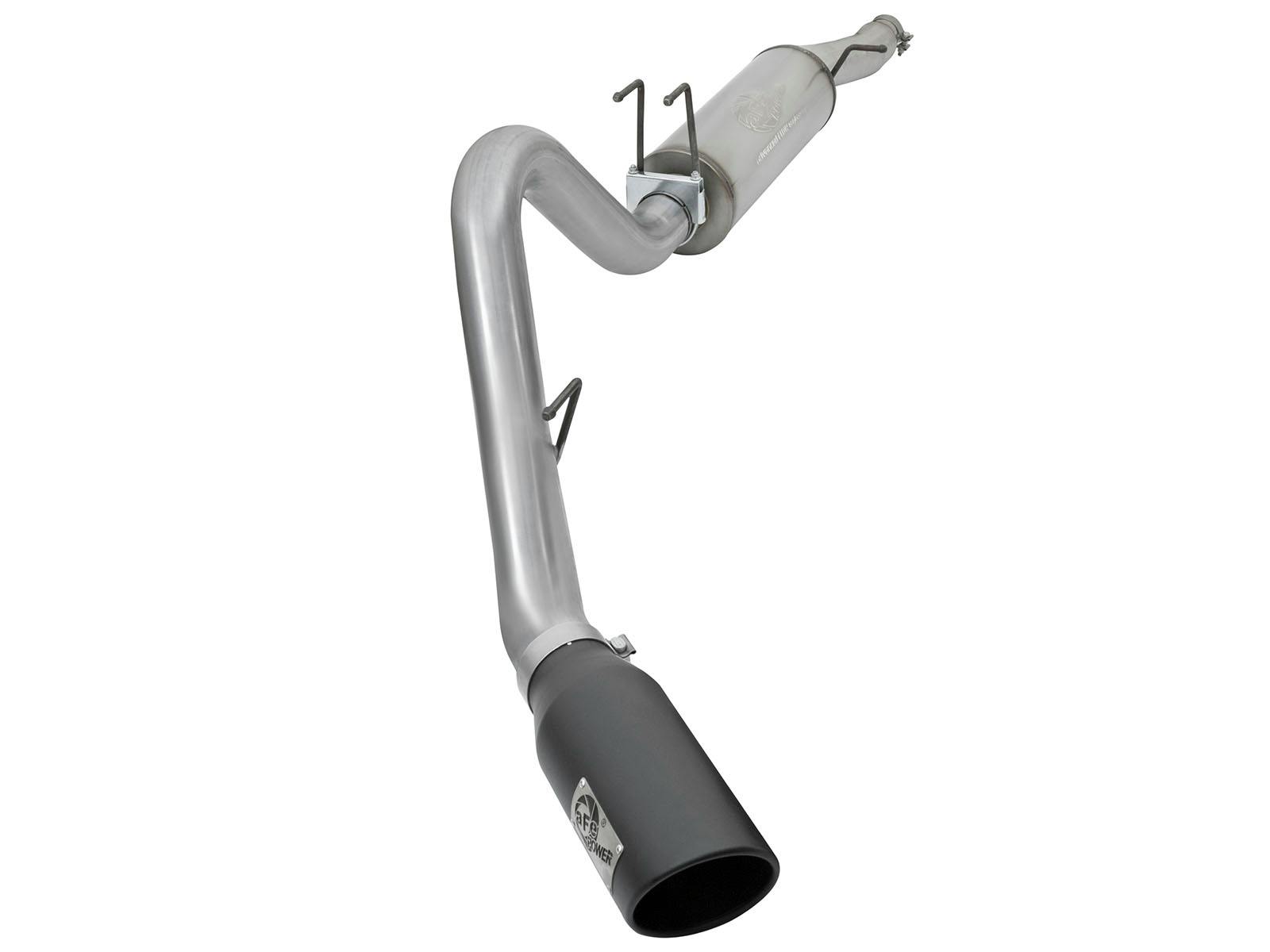 AFE 49-43086-B MACH Force-Xp 409 Stainless Steel Cat-Back Exhaust System w/ Black Tip