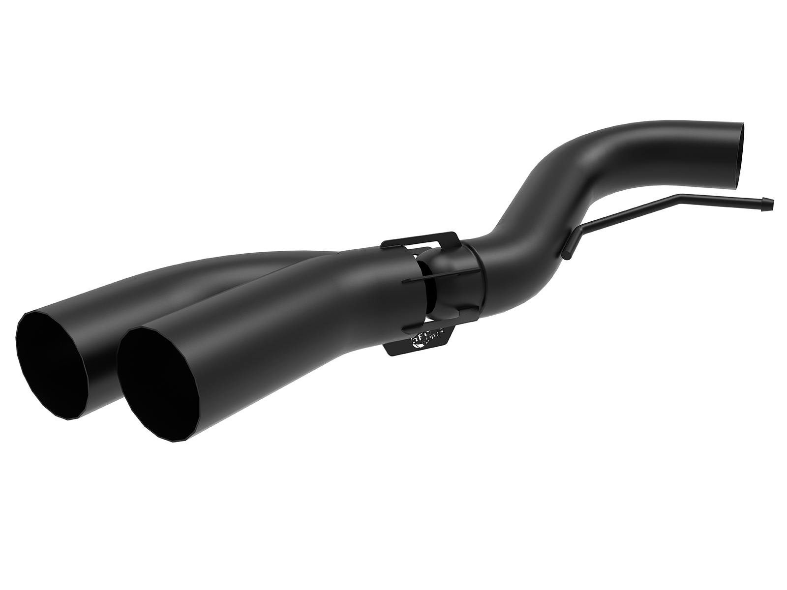AFE 49-43108-B Rebel 409 Stainless Steel DPF-Back Exhaust System w/ Dual Black Tips