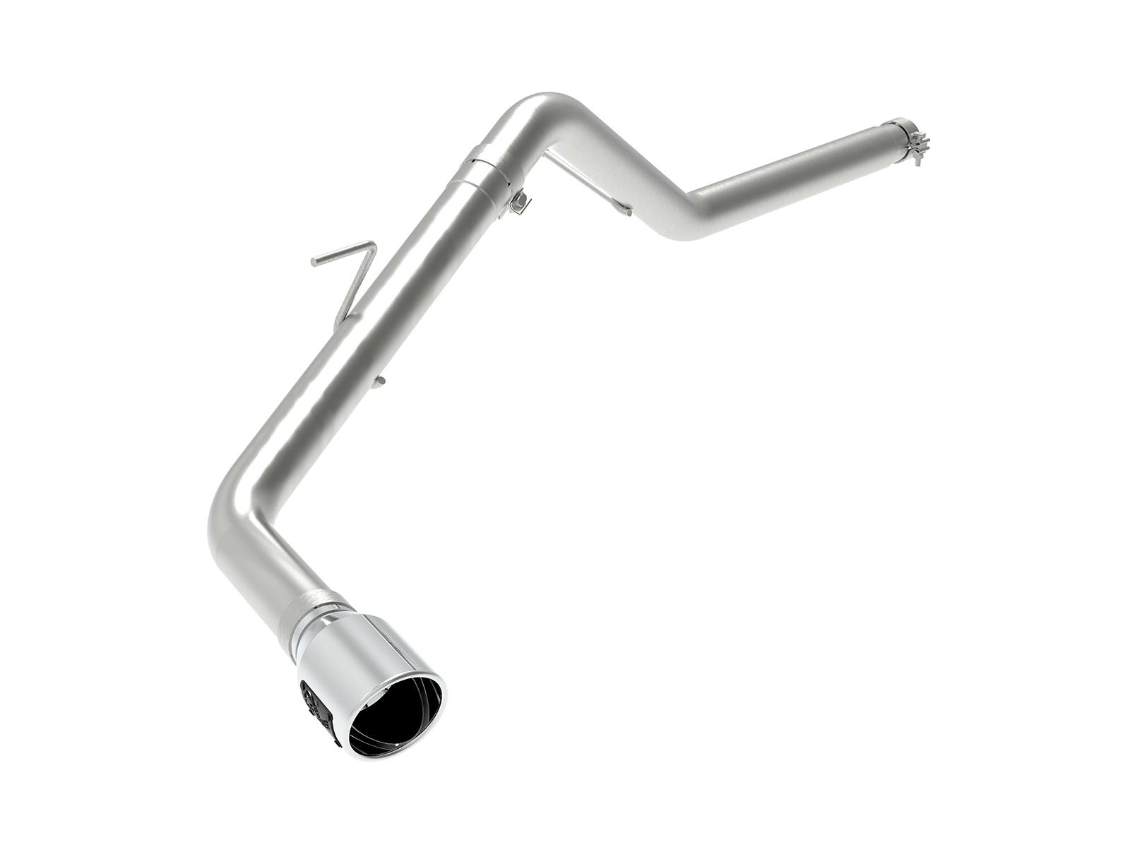 AFE 49-43114-P Apollo GT Series 3 IN 409 Stainless Steel Axle-Back Exhaust System w/ Polish T