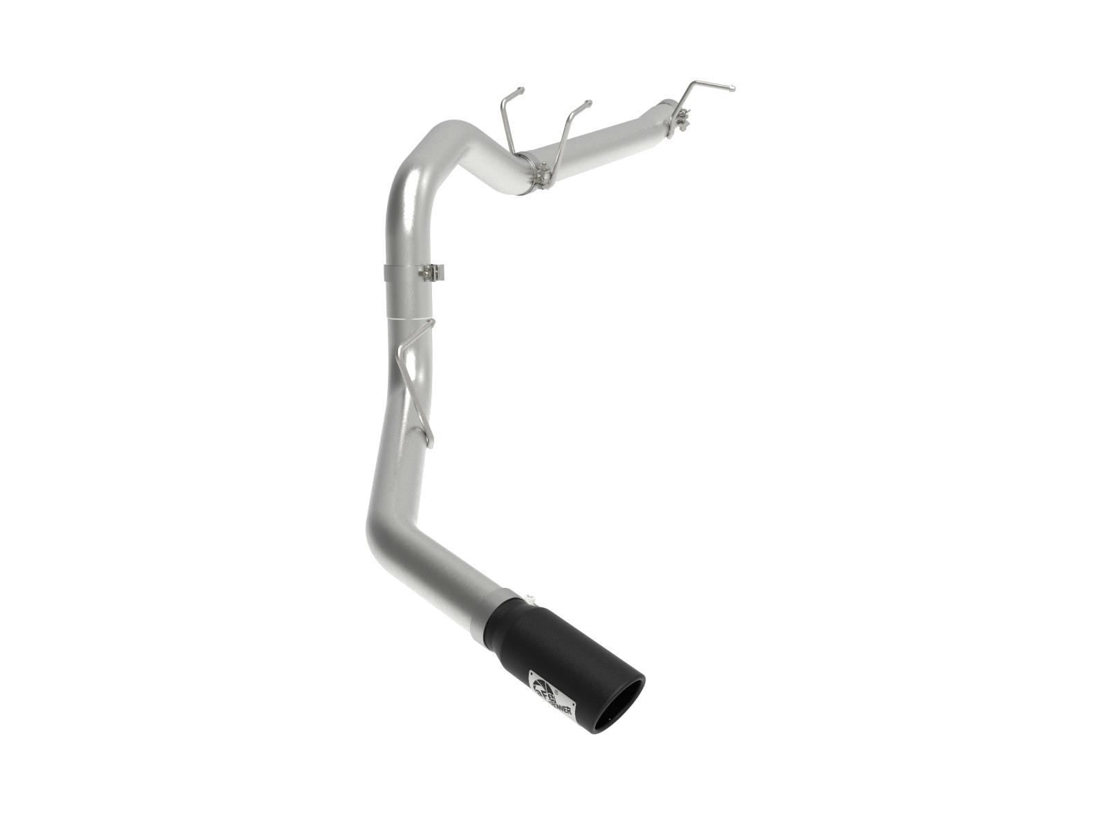 AFE 49-43116NM-B Apollo GT Series 3-1/2 IN Stainless Steel Axle-Back Exhaust System w/ Black Ti