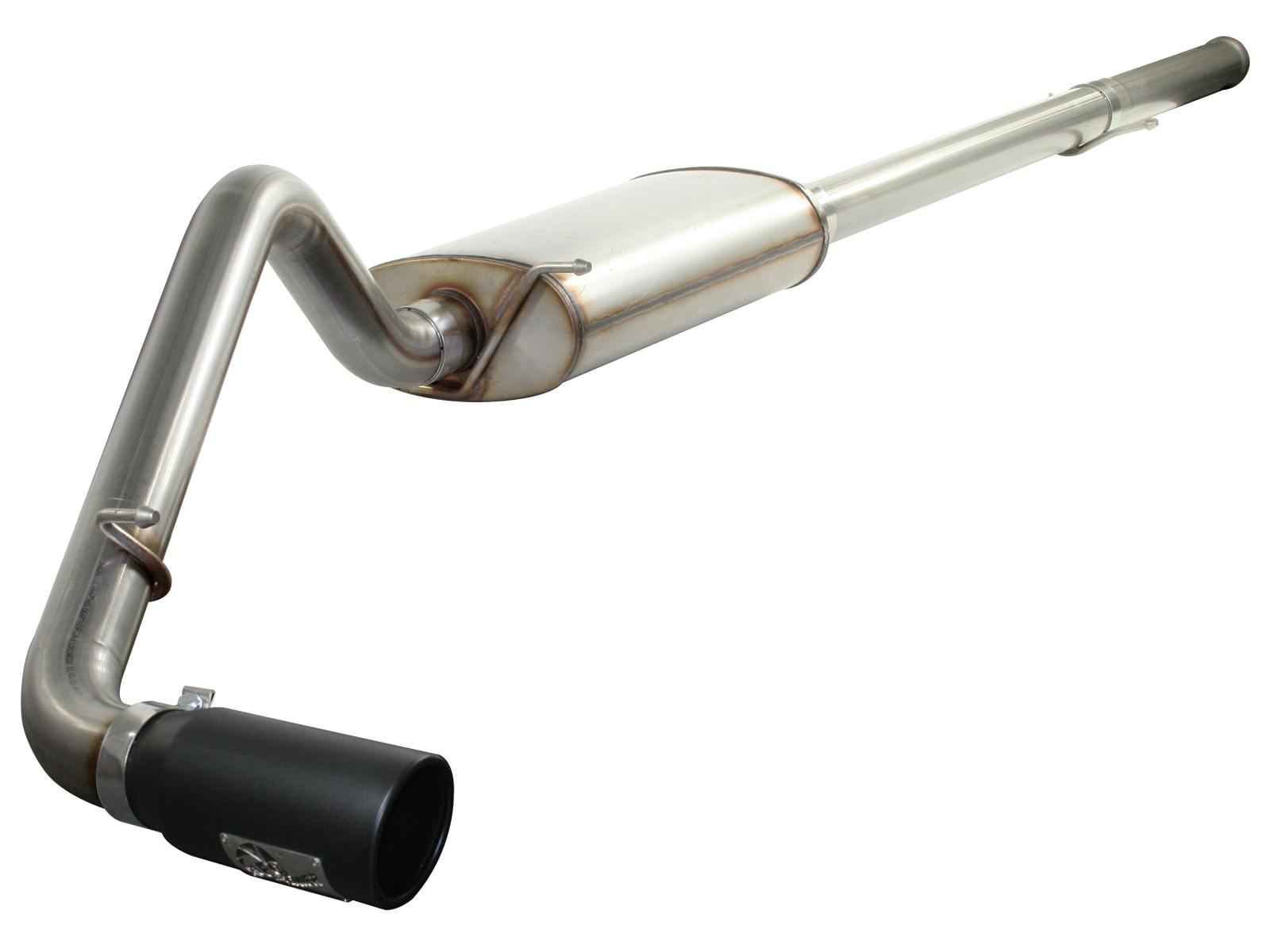 AFE 49-44016-B MACH Force-Xp 3 IN 409 Stainless Steel Cat-Back Exhaust System w/Black Tip