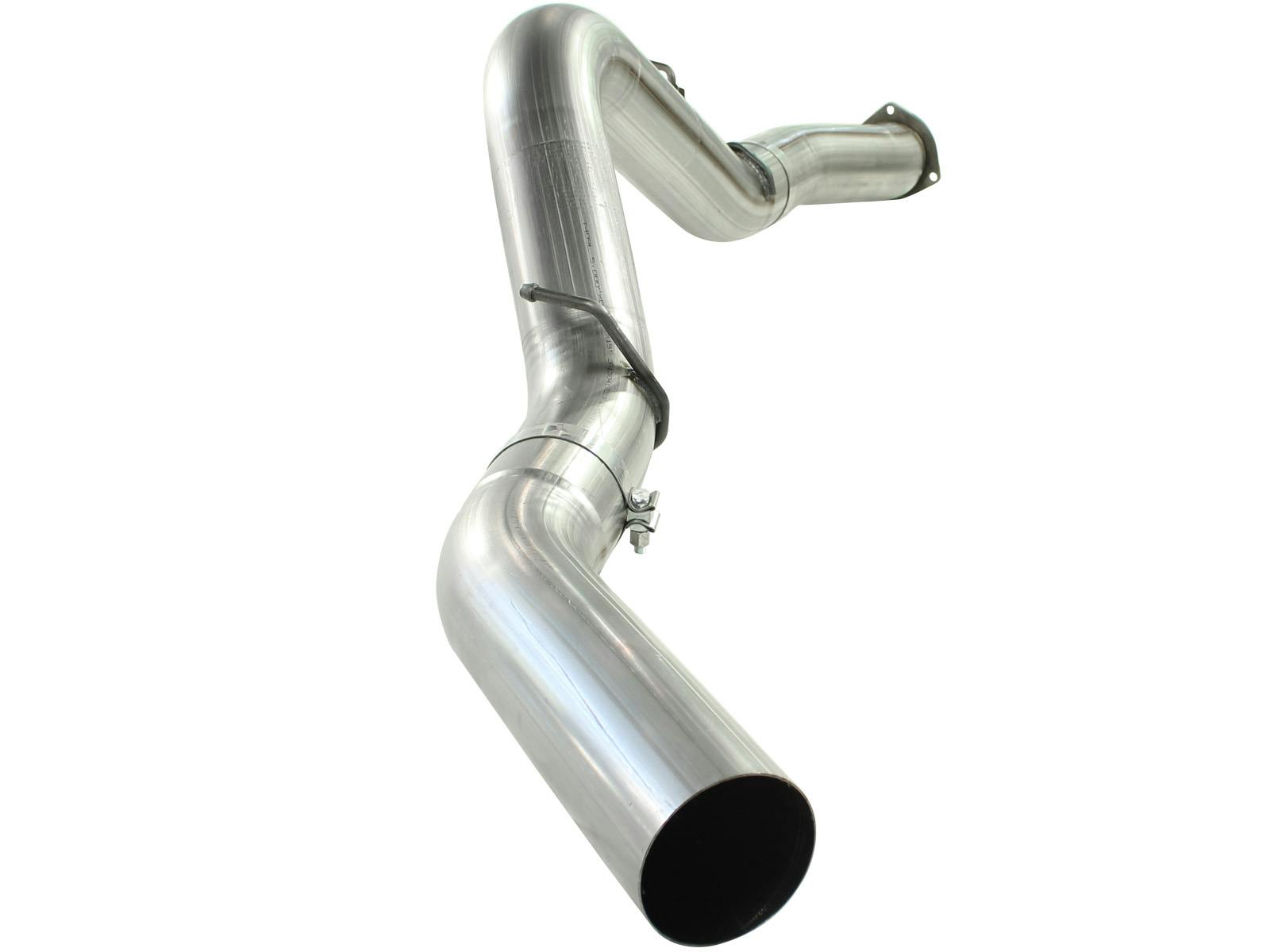 AFE 49-44040 Large Bore-HD 5 IN 409 Stainless Steel DPF-Back Exhaust System