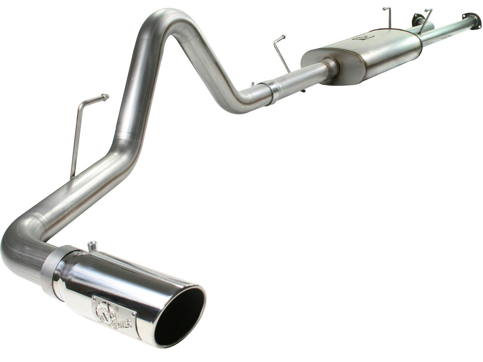 AFE 49-46006-P MACH Force-Xp 3 IN 409 Stainless Steel Cat-Back Exhaust System w/Polished Tip