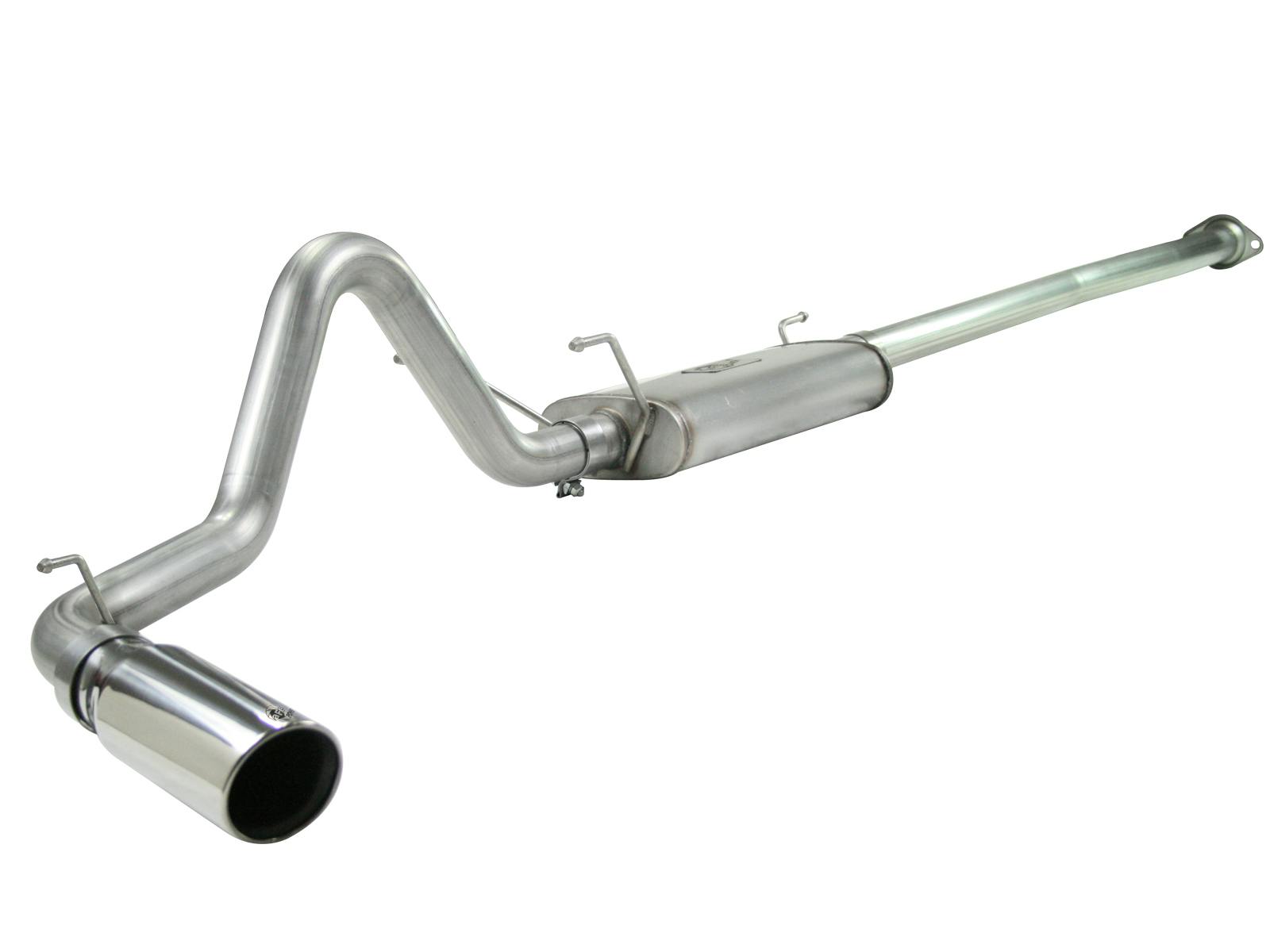 AFE 49-46021-P MACH Force-Xp 2-1/2in 409 Stainless Steel Cat-Back Exhaust System w/Polished T