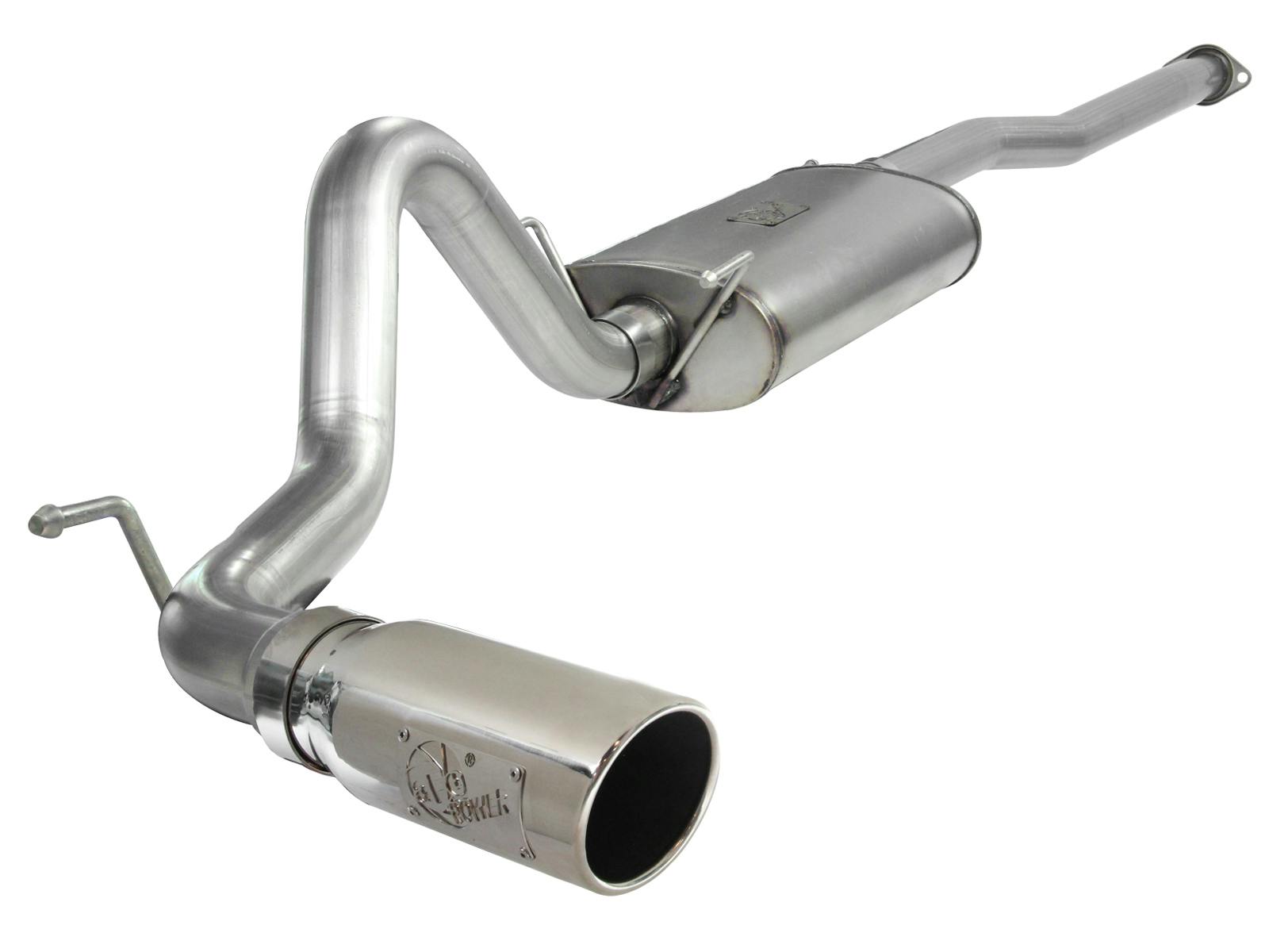 AFE 49-46022-P MACH Force-Xp 3 IN 409 Stainless Steel Cat-Back Exhaust System w/Polished Tip