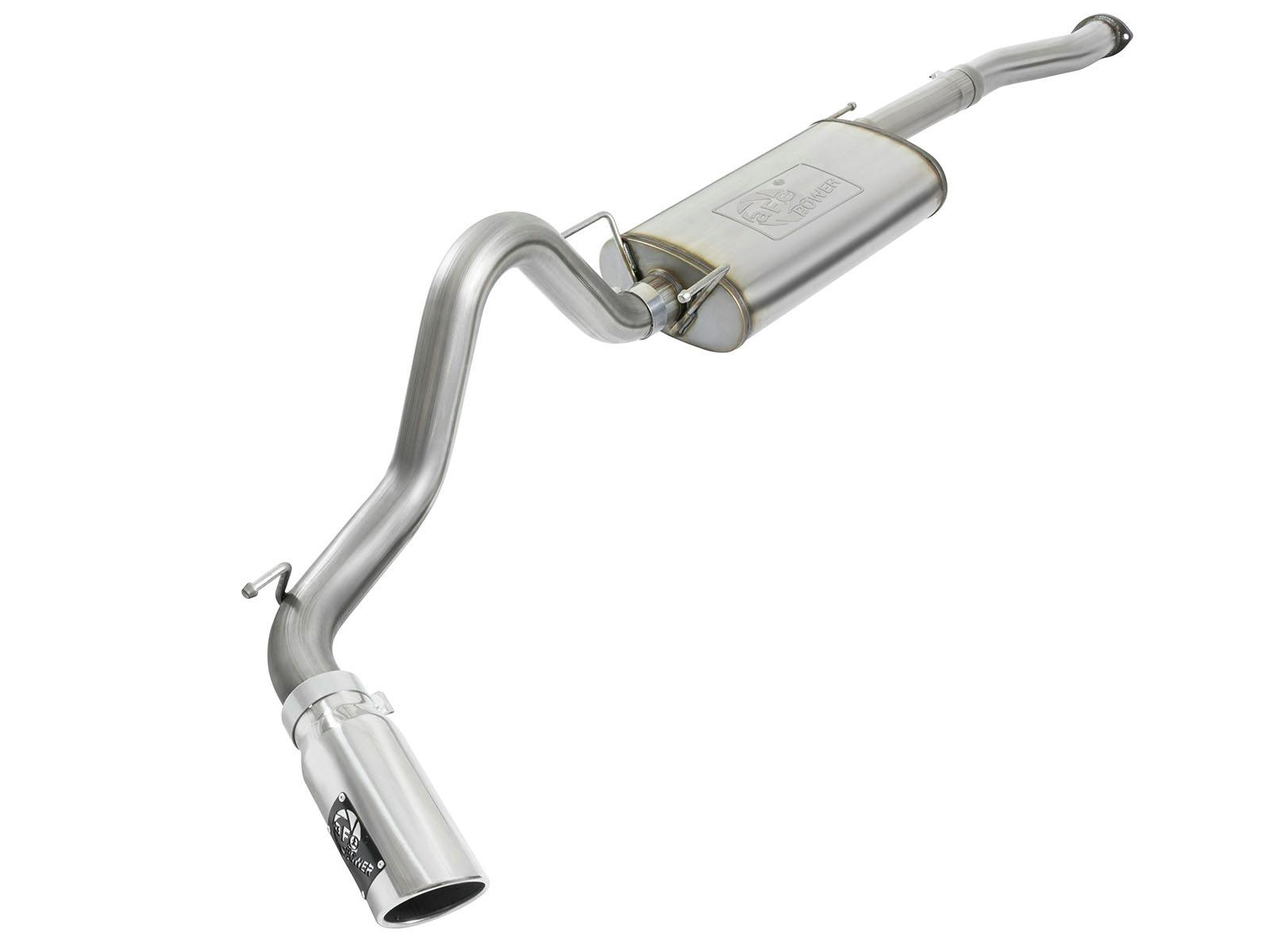 AFE 49-46026-P MACH Force-Xp 3 IN 409 Stainless Steel Cat-Back Exhaust System w/Polished Tip
