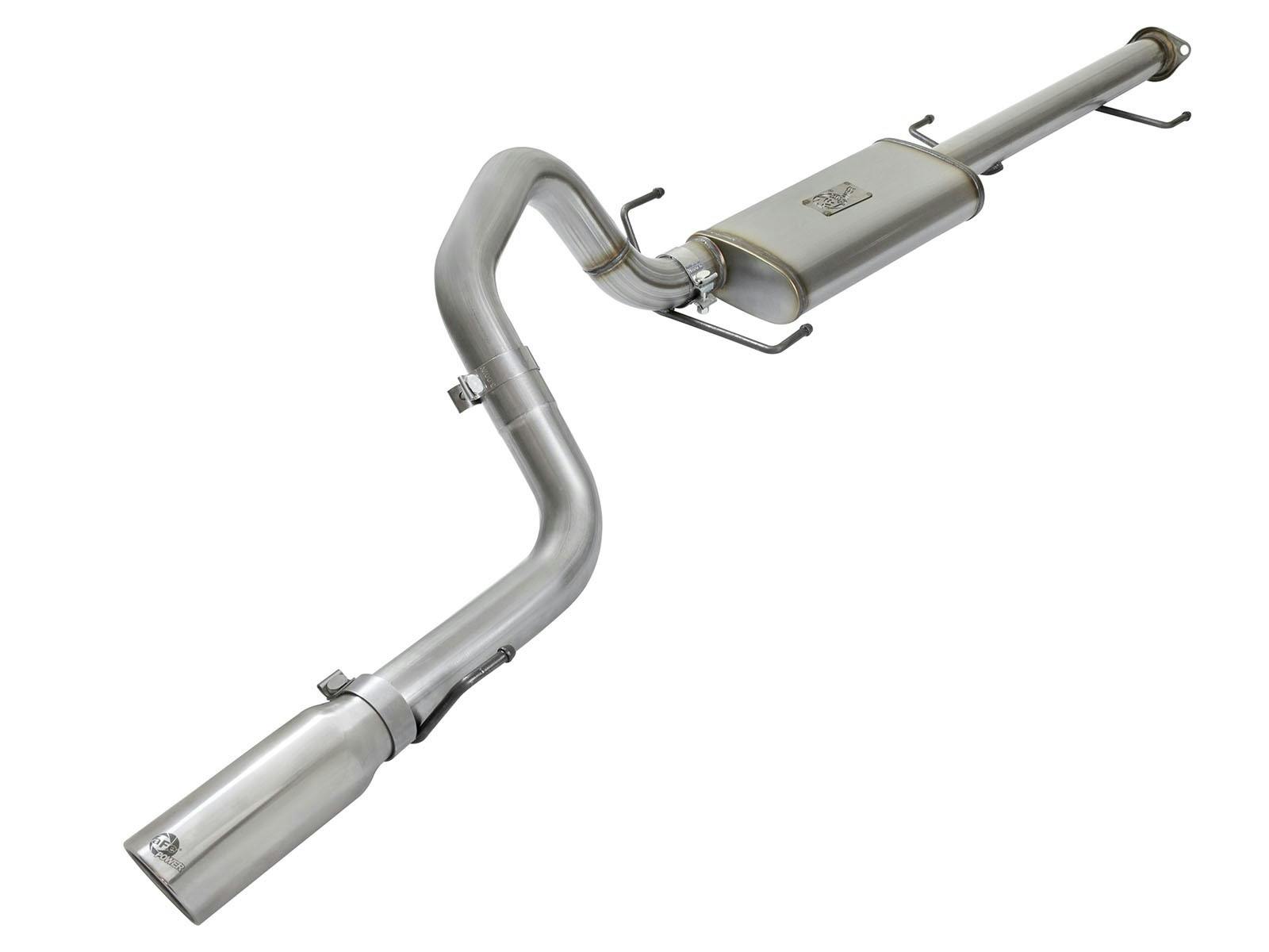 AFE 49-46028-P MACH Force-Xp 3 IN 409 Stainless Cat-Back Exhaust System w/ Polished Tip