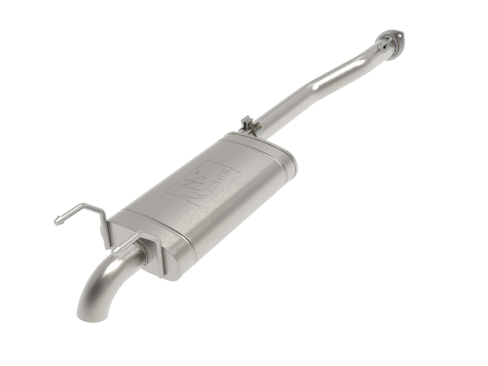 AFE 49-46049 ROCK BASHER 2-1/2 IN 409 Stainless Steel Cat-Back Hi-Tuck Exhaust System