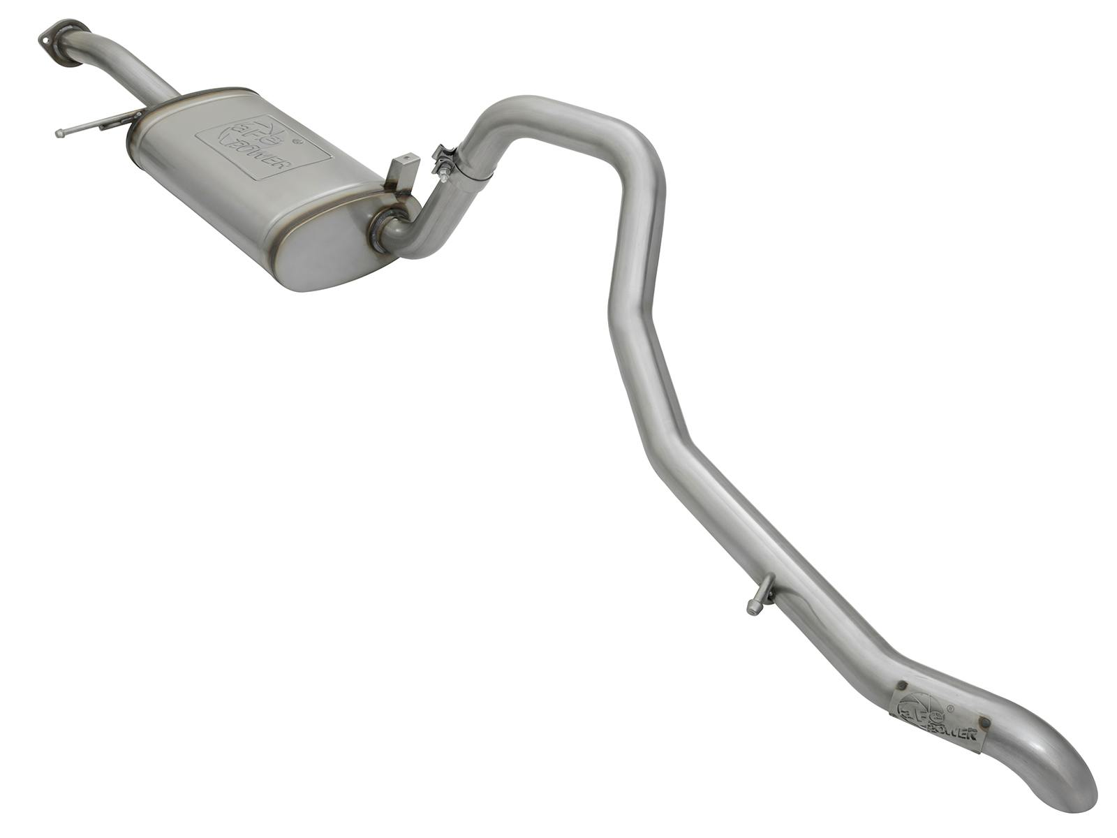 AFE 49-46122 MACH Force-Xp 2-1/2 IN 409 Stainless Steel Cat-Back Hi-Tuck Exhaust System