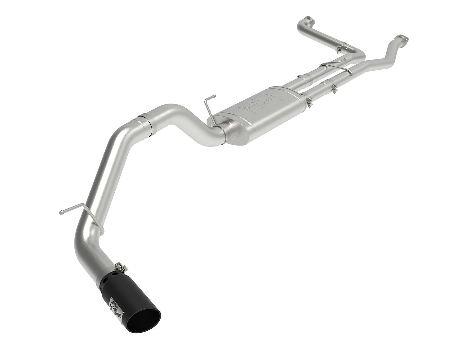 AFE 49-46135-B MACH Force-XP 3 IN to 4 IN 409 Stainless Steel Cat-Back Exhaust System Black