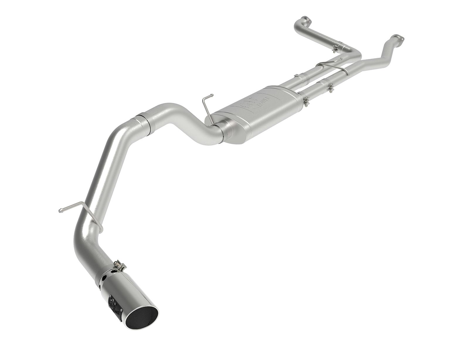 AFE 49-46135-P MACH Force-XP 3 IN to 4 IN 409 Stainless Steel Cat-Back Exhaust System Polishe