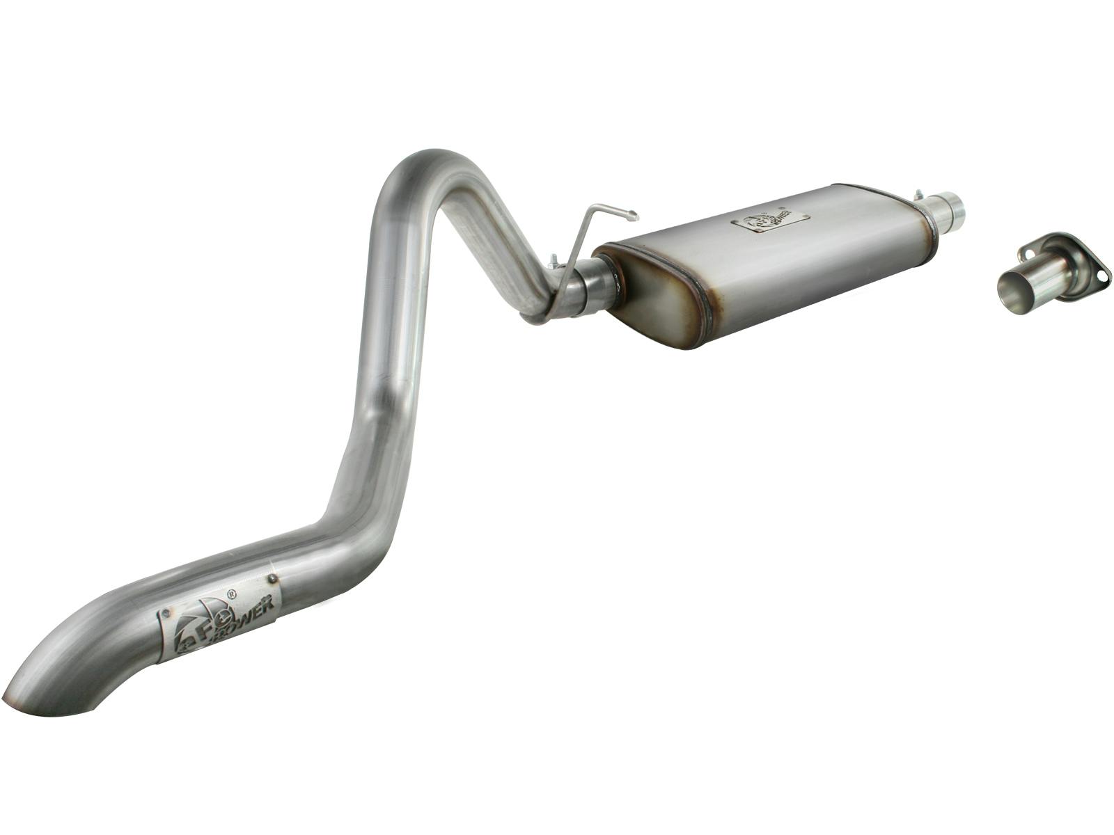 AFE 49-46225 MACH Force-Xp 2-1/2 IN 409 Stainless Steel Cat-Back Hi-Tuck Exhaust System