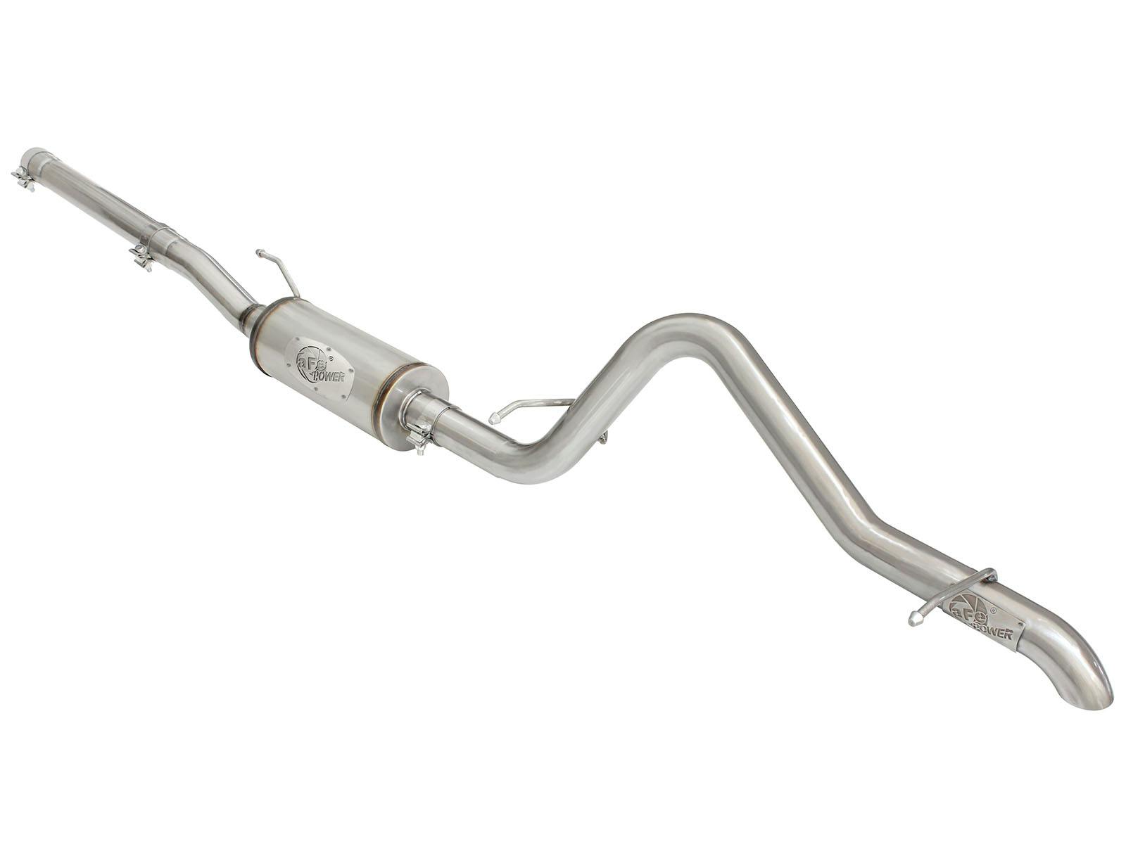 AFE 49-48057 MACH Force-Xp 2-1/2 IN 409 Stainless Steel Cat-Back Hi-Tuck Exhaust System