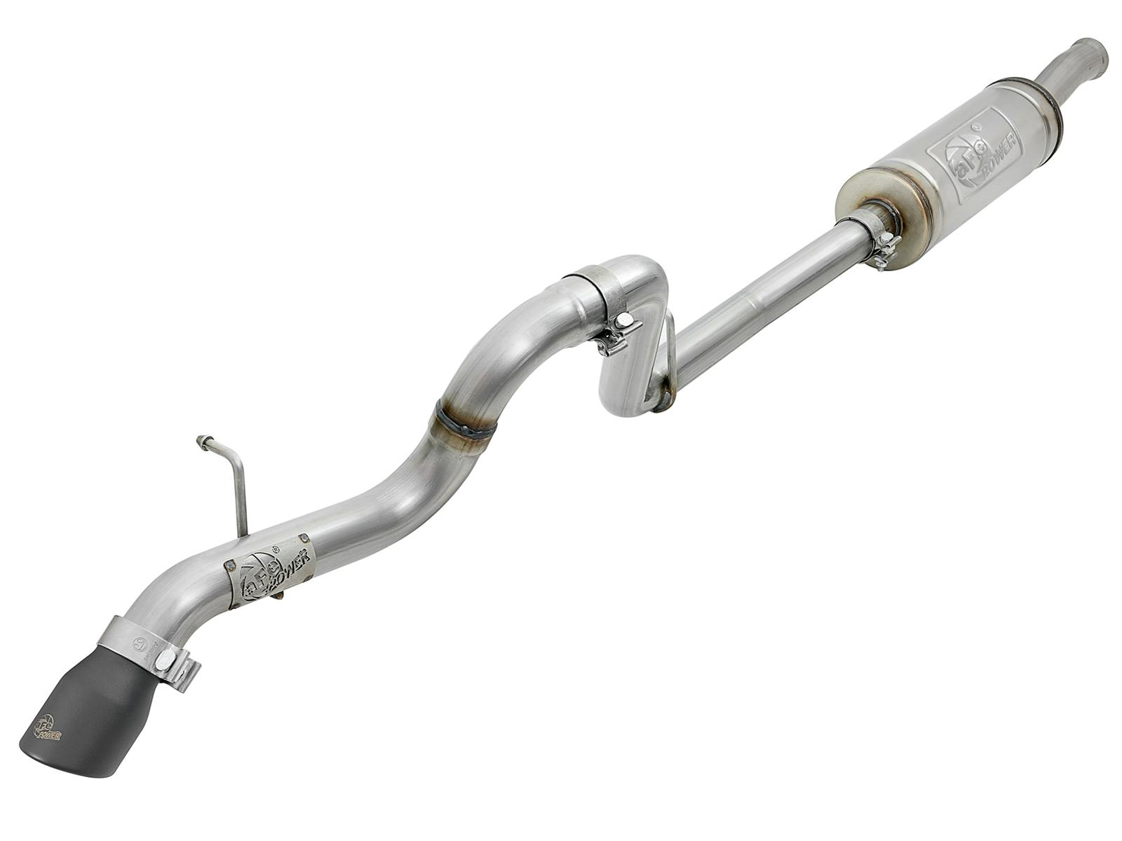 AFE 49-48065-1B MACH Force-Xp 2-1/2 IN 409 Stainless Steel Cat-Back Hi-Tuck Exhaust System