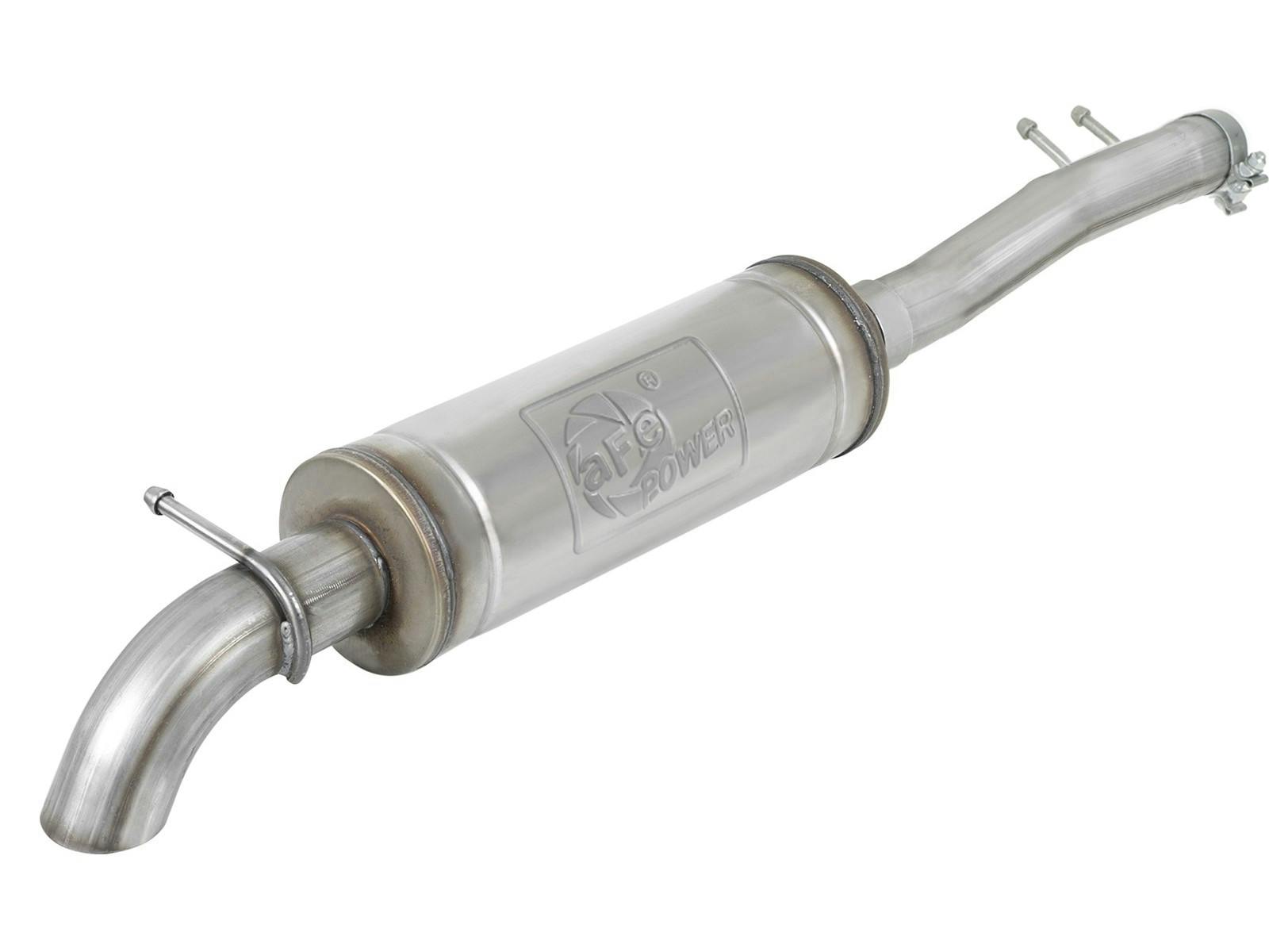 AFE 49-48069 ROCK BASHER 2-1/2 IN to 3 IN 409 Stainless Steel Cat-Back Exhaust System