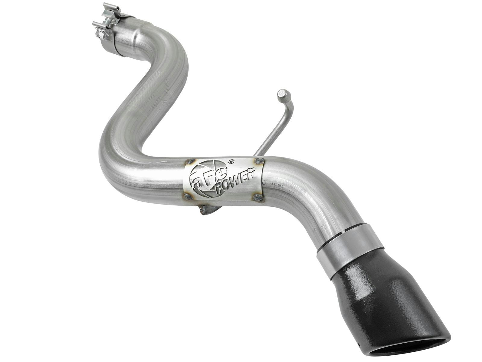 AFE 49-48070-1B MACH Force-Xp 409 SS Axle-Back Hi-Tuck Exhaust System w/Black Tip
