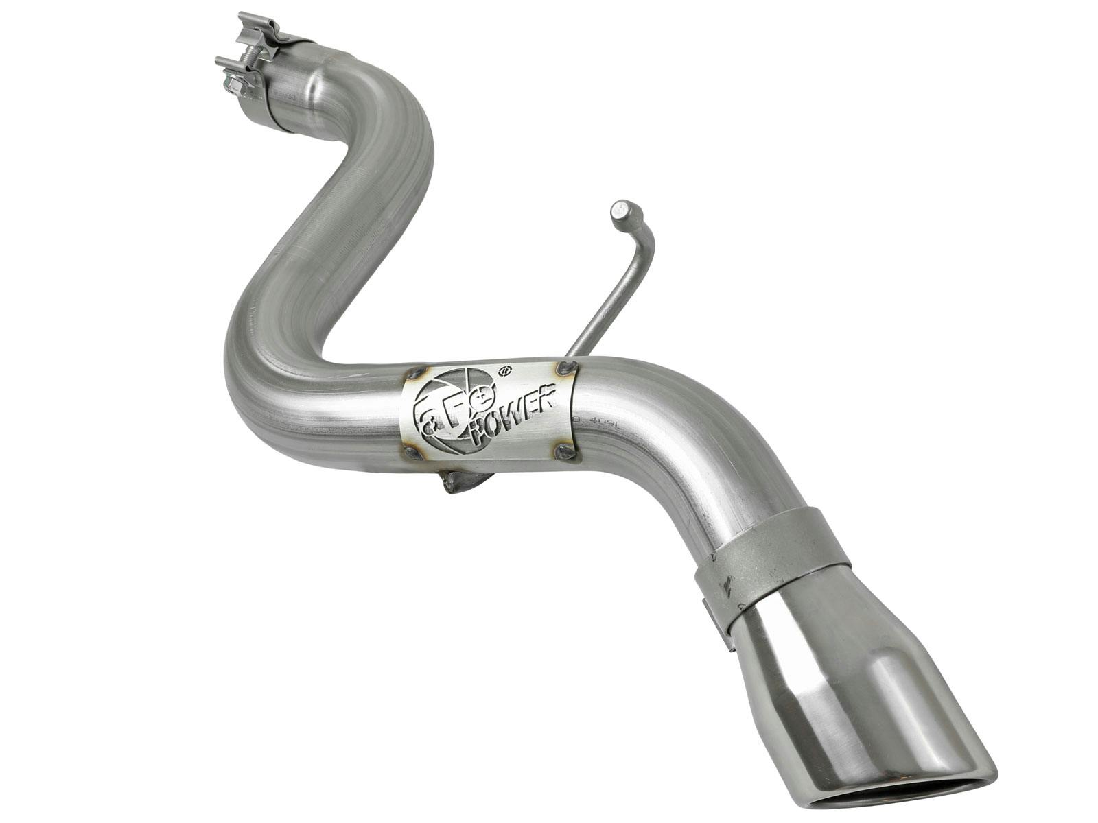 AFE 49-48070-1P MACH Force-Xp 409 SS Axle-Back Hi-Tuck Exhaust System w/Polished Tip