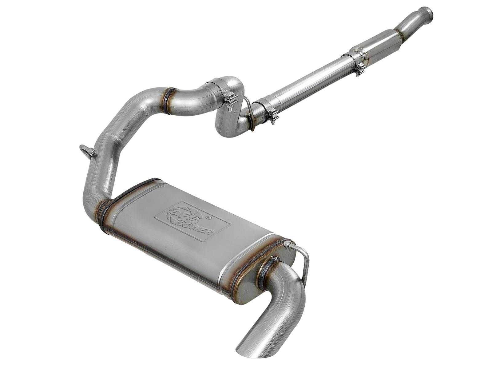 AFE 49-48079 MACH Force-Xp 3 IN 409 Stainless Steel Cat-Back Hi-Tuck Exhaust System
