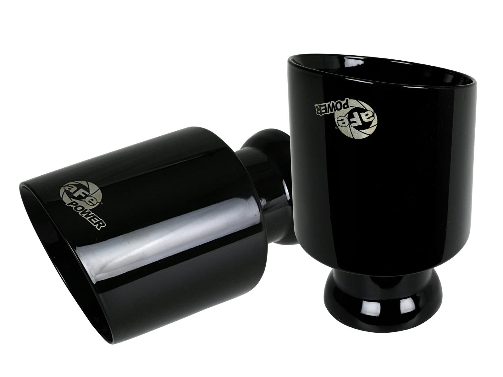 AFE 49C32068-B MACH Force-Xp 4-1/2 IN Carbon Fiber OE Replacement Exhaust Tips