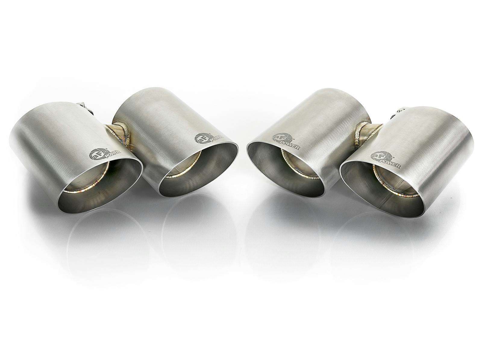 AFE 49C36416-P MACH Force-Xp 304 Stainless Steel OE Replacement Exhaust Tips Polished