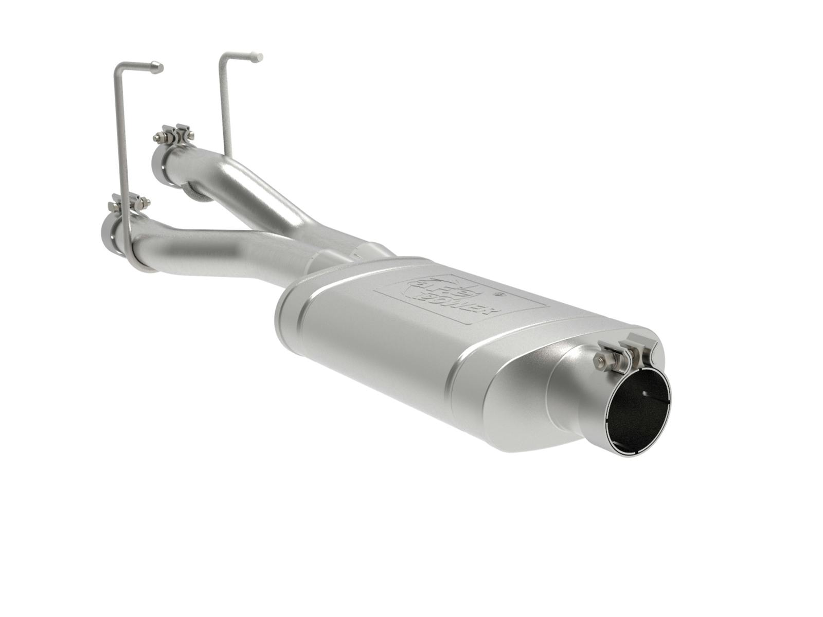 AFE 49C42072 Apollo GT Series 409 Stainless Steel Muffler Upgrade Pipe