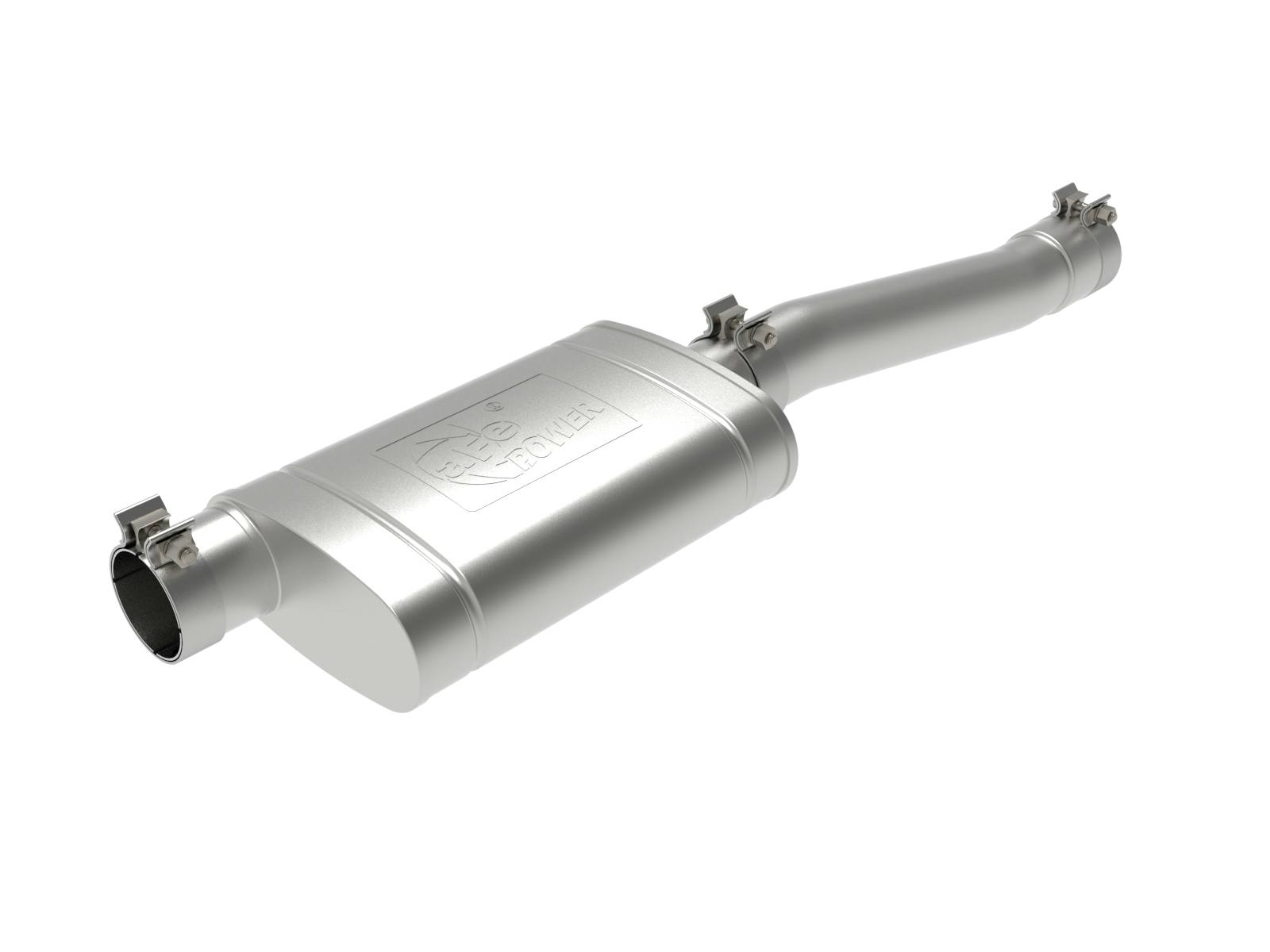 AFE 49C44114 Apollo GT Series 409 Stainless Steel Muffler Upgrade Pipe