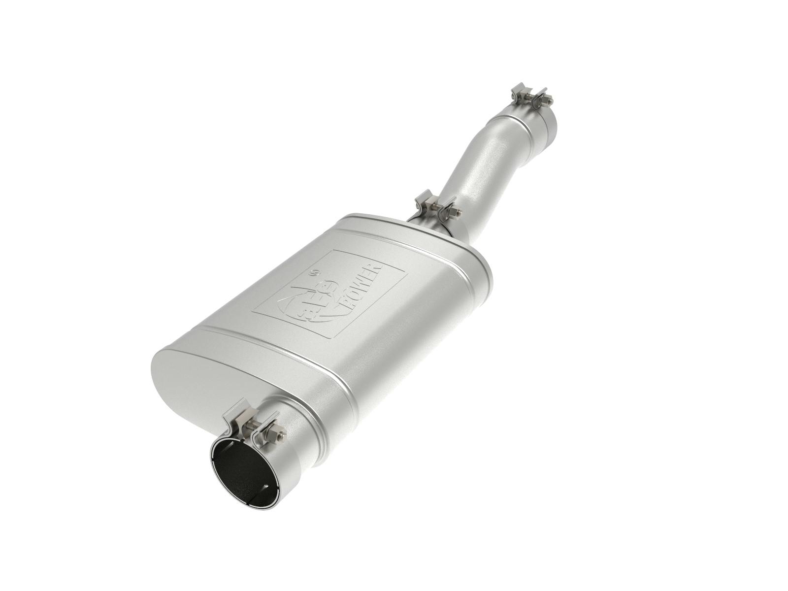 AFE 49C44121 Apollo GT Series 409 Stainless Steel Muffler Upgrade Pipe