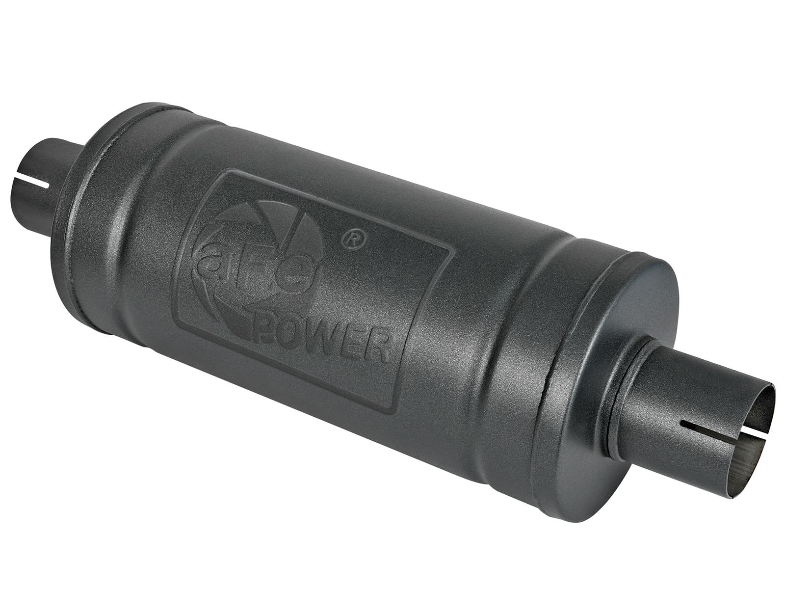 AFE 49M00007-B MACH Force-Xp 409 Stainless Steel Muffler w/ High-Temp Metallic Black finish