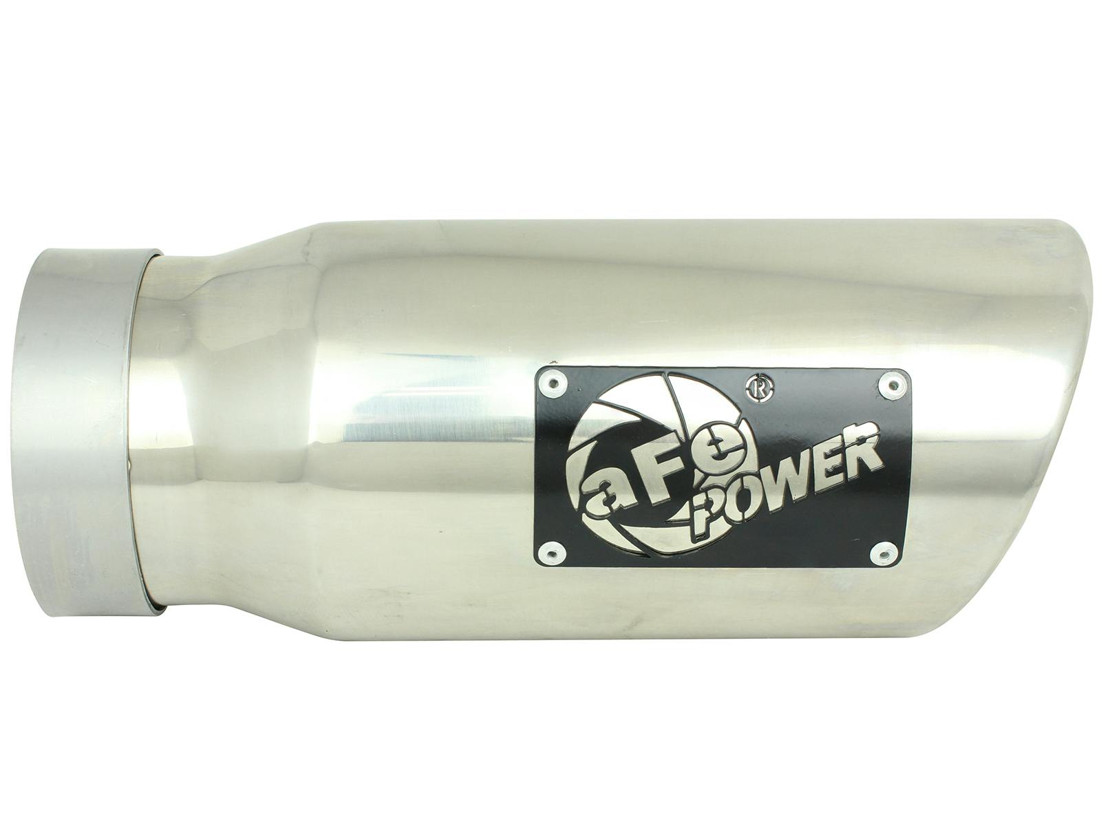 AFE 49T40501-P12 MACH Force-Xp 304 Stainless Steel Clamp-on Exhaust Tip Polished