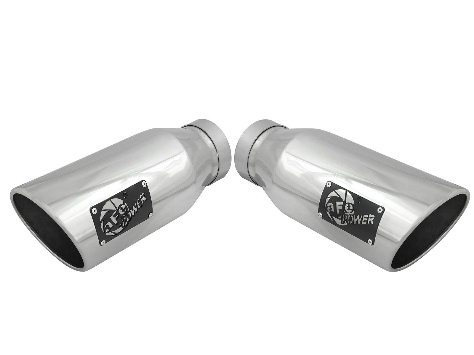AFE 49T40606-P15 MACH Force-Xp 304 Stainless Steel Clamp-on Exhaust Tip Polished