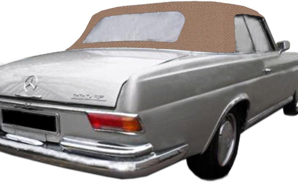 Kee Auto Top CF4143WC03TFDO Convertible Top - Beige, Cloth, Direct Fit