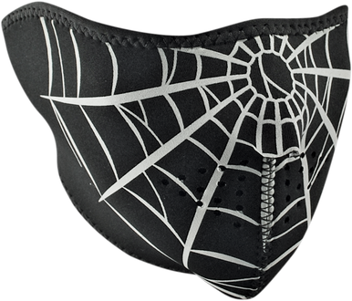 ZAN HEADGEAR Half Mask - Spider Web WNFM055H