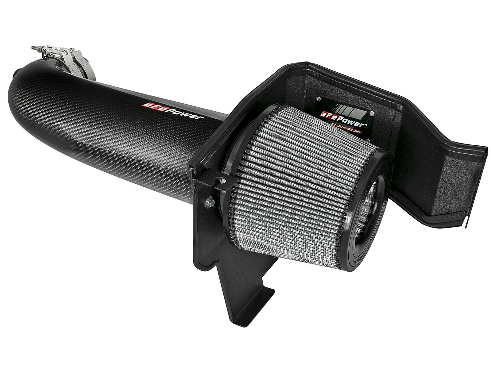 AFE 51-12162-C Track Series Carbon Fiber Intake System w/ Pro DRY S Filter