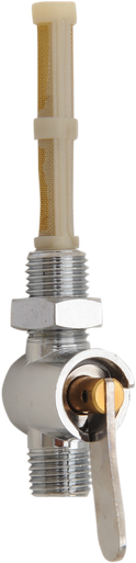 EMGO Petcock with Filter and Locknut - 1/4" X 1/4" 43-67184