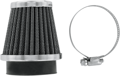 EMGO Air Filter - Chrome End - 54mm 12-55754